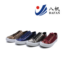 2016 Women Lady Fashion Low Top Canvas Shoes (BF-609)